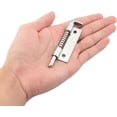thumbnail image 3 of Bisagra de pasador plano de acero inoxidable 304 2 uds pestillo de resorte Hardware, 3 of 5