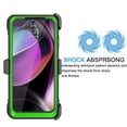 thumbnail image 2 of For Moto G 5G 2023 Case, Motorola Moto G 5G 2023 Holster Clip, Tekcoo [Tshell] Shock Absorbing [Black] Secure Swivel Locking Belt Defender Heavy Full Body Kickstand Carrying Tank Armor Cases, 2 of 6
