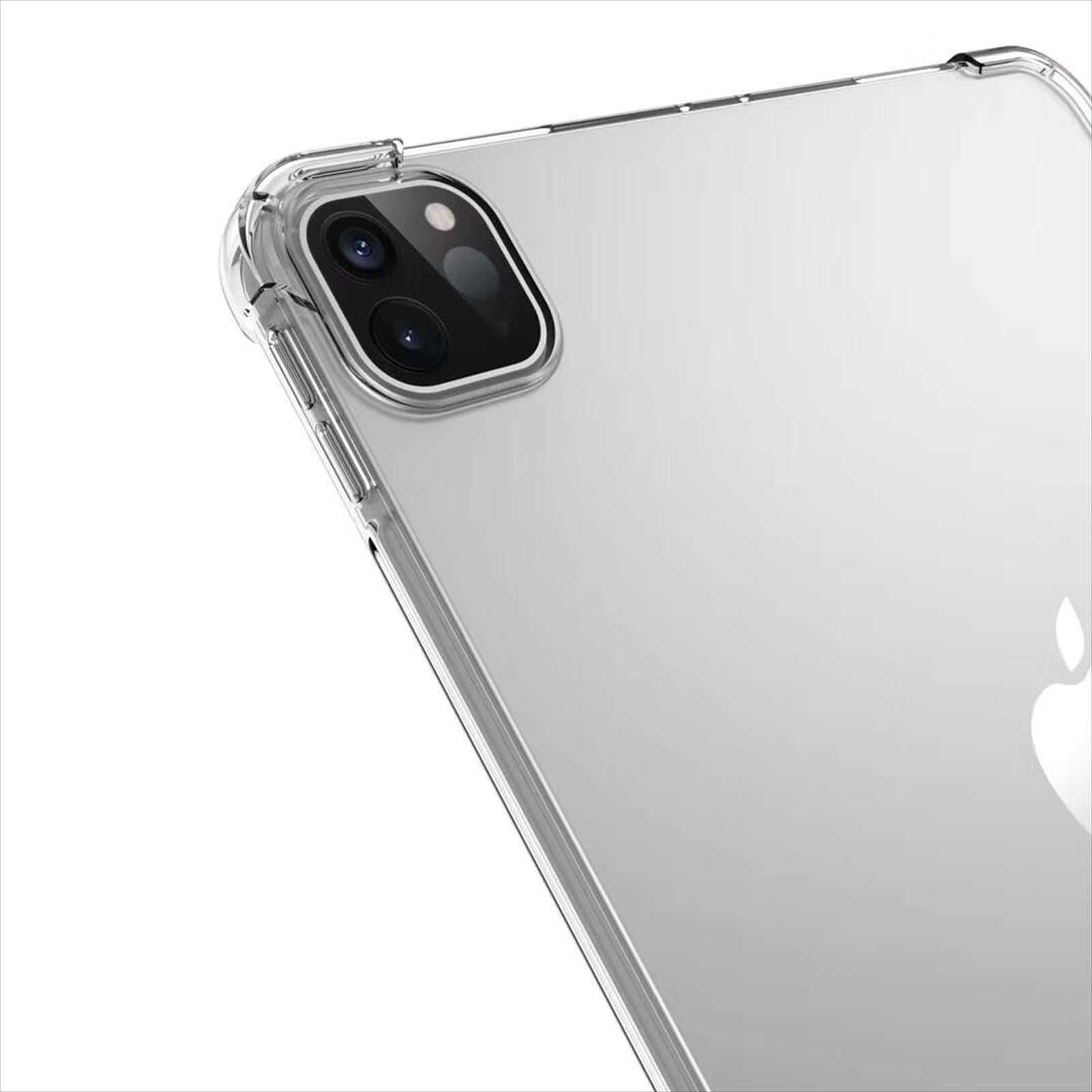 TECH CIRCLE For Apple iPad Pro 13-Inch (M4/M5) 2024/2025 Release Slim Clear Back Cover Case, Lightweight Protective Scratch Resistant Soft TPU Case, Transparent