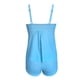 thumbnail image 5 of Conjunto de Bikini de Cintura Alta para las Mujeres Color Sólido V-Cuello Colgantes, Traje de Baño de Moda sin Espalda Sexy, 5 of 8