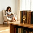 thumbnail image 7 of Knight Bookshelf Decor, A variety of styles to choose from,Finished Armored Knight Statue, Unique Gothic Library Figurine for Book Lovers, Office Desktop Ornament(Gold), 7 of 7
