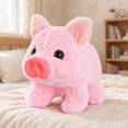 thumbnail image 3 of Electronic Plush Pig Pet Toy, Lifelike Animated Walking Pig with Sound and Motion for Children Interactive Play, 3 of 3