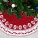 thumbnail image 4 of 90 cm/35 pulgadas falda de árbol de Navidad falda decorativa de árbol media de árbol de Navidad de copo de nieve, 4 of 4