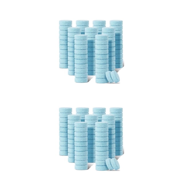fastboy 80pcs Washer Concentrated Glass Effervescent Wiper Glasses Windshield Solid Tool Mini Dimension Kitchen Accessories 2Set