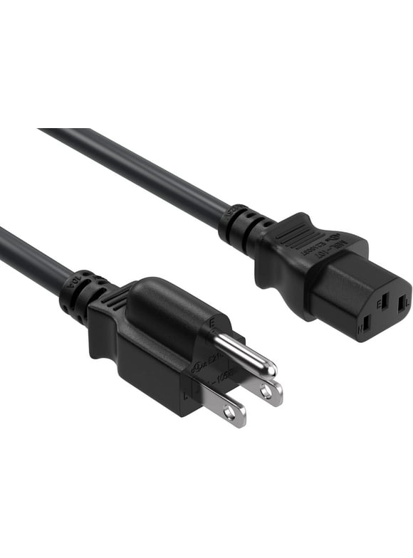 Guy-Tech AC IN Power Cord Outlet Socket Cable Plug Lead Compatible with PYLE PKRK8 PKRK10 PKRK210 PKRK212 Karaoke PA System