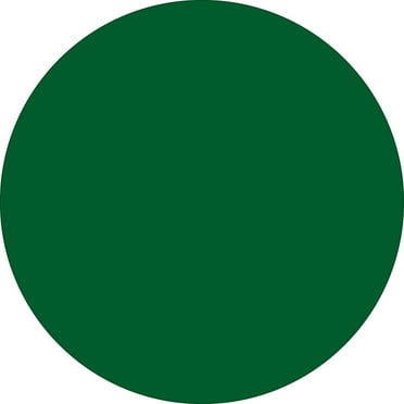 Tape Logic Inventory Circle Labels 1 1/2" Green 500/Roll DL612D