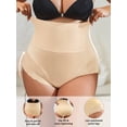 thumbnail image 2 of High Waisted Shapewear Panties for Women Plus Size Seamless Lace Briefs No Show Under Dresses, 2 of 6
