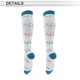 thumbnail image 5 of Calcetines de ciclismo únicos y económicos, transpirables, moldeadores, absorbentes de sudor, antifricción, calcetines de bicicleta al aire libre, blancos, tamaño M, neutros y universales, 1 par, 5 of 7
