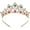 0.Clear+Gold (Rapunzel), variant on Princess Tiaras for Little Girls, Kids Dress-up Crown Headband, Birthday Wedding Halloween Cosplay Hair Accessories