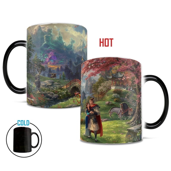 Disney (Mulan Blossoms of Love) by Thomas Kinkade Studios Morphing Mugs® Heat-Sensitive Mug MMUG965