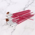 thumbnail image 4 of 15Pcs Nail Brushes Detailed Drawing Liner Brush Craft Coloring Pen Manicure Pen, 4 of 8