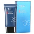 thumbnail image 2 of Crema de protección solar refrescante con aislamiento UV para el rostro y el cuerpo para hombres bloqueador solar hidratante crema de bloque transparente de secado de larga ANGGREK Otros, 2 of 8