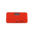 thumbnail image 1 of NewlineNY SBB-0720N-NYRO Step-On Mini Travel Bathroom Scale, Red Orange, 1 of 6