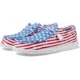 thumbnail image 4 of Hey Dude® Men's Wally Patriotic Stars  Stripes Casual Shoes 40001-9C8, 4 of 6