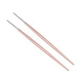 thumbnail image 4 of Fdit Silver Chopstick,304 Stainless Steel Chopstick Japanese Sushi Chopsticks Tableware Set, 4 of 7