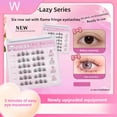 thumbnail image 4 of Self-Adhesive Cluster False Eyelashes Glue-Free Natural Look Beginner Friendly Easy to Apply and Remove, 4 of 8