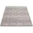 thumbnail image 3 of eCarpetGallery Modern Living Room Area Rug, 3'11" x 5'7", Anthracite, Ember, 3 of 9