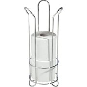 1 Pc Idesign Forma Chrome Tulip Freestanding Toilet Paper Holder