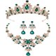 thumbnail image 1 of KAKOWELY 1 juego de joyas nupciales, corona y joyas nupciales, conjunto de joyas de boda, tiara nupcial, pendientes, collar, 1 of 4