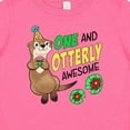 thumbnail image 4 of Inktastic One and Otterly Awesome Cute First Birthday Otter Boys or Girls Baby T-Shirt, 4 of 5