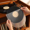 thumbnail image 4 of Record Protector - 50 Pieces - Record Sleeve - HDPE - Record Bag - Storage Bag - Reusable - Protective Sleeve for Vinyl Records - Inner Sleeves - Round Bottom - Suitable for Records - 30.8cm - Matte, 4 of 5
