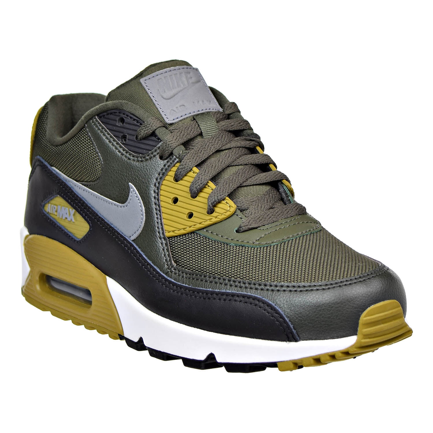 No lo hagas teoría micro Nike Air Max 90 Essential Mens Shoes Cargo Khaki/Cool Grey/Black 537384-307  - Walmart.com
