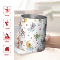 thumbnail image 5 of 12oz Coffee Tumblers Colorful Fairy Unicorn Pattern Stainless Steel Vacuum Insulated Travel Tumbler Coffee Cups Mug with Lid and Straw with Cleaning Brush for Cold & Hot Drinks, 5 of 5