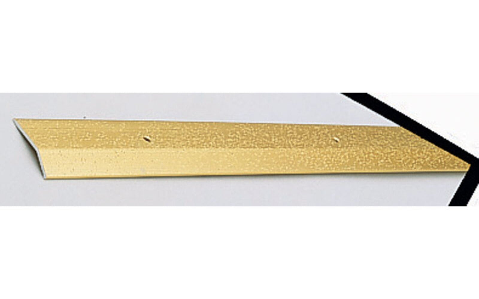 MD Building Products 36 in. L Prefinished Satin Brass Aluminum Carpet