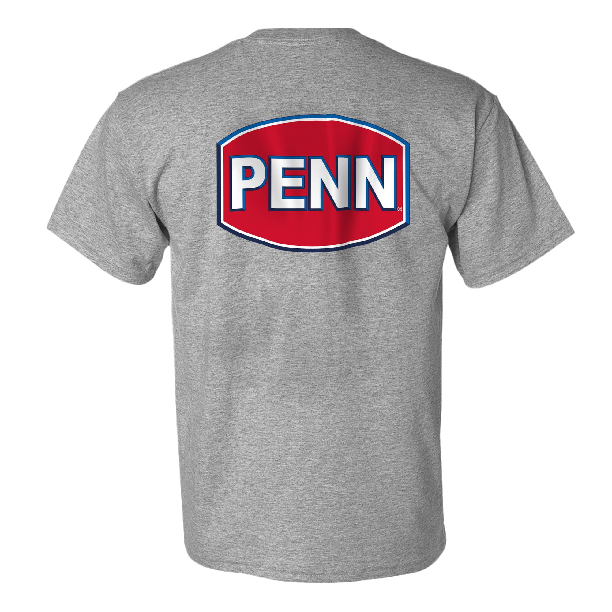 PENN Logo Short Sleeve T-Shirt, Size S (Heather Grey)