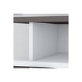 thumbnail image 3 of Bush Furniture Jamestown 72W Desk with 2 Drawers in White and Storm Gray, 3 of 10