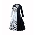 thumbnail image 2 of Robe de Mode pour Filles Costume de Fête d'Halloween New Movie Character Robe (Plate,140), 2 of 4