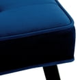 thumbnail image 6 of Costaelm Hank Tufted Velvet Upholstered Bench, Velvet Royal Blue, 6 of 7