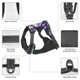 thumbnail image 6 of Lsque crystal Skull mushroom Dog Harness, No-Pull Pet Harness with 2 Leash Clips, Adjustable Soft Padded Dog Vest with Easy Control Handle for Large Dogs-X-Large, 6 of 9