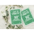 thumbnail image 5 of Darling Souvenir Green Birthday Invitation Card Printable Elegant Fill or Write In Blank Party Invites 28 Pcs 5 x 7 Inches, 5 of 5