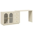thumbnail image 3 of May in Color Modern Dressing Table and Chest of Drawers Combo, 3 Drawers & 2 Doors, Perfect for Bedroom, Dressing Room, 3 of 10
