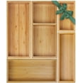 thumbnail image 7 of Bamboo Drawer Organizer Set, 5-Piece Wood Storage Dividers for Kitchen, Bathroom, Office, Makeup, Jewelry, Utensils – Eco-Friendly, Multi-Use Drawer Organizers, 7 of 7