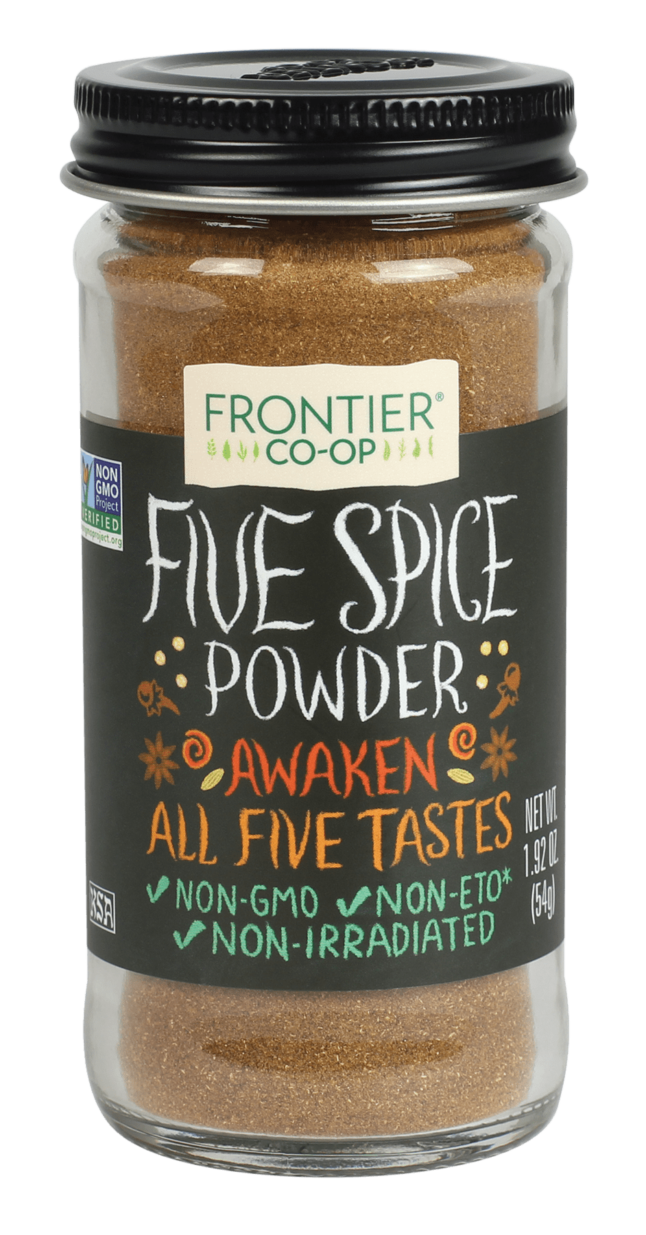Frontier Co-op Five Spice Powder Blend 1.92 oz. bottle
