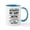 White/Blue Inside, variant on CafePress - Dear Aunt, Thanks For Being My Aunt, Love, Your Fa - 11 oz Ceramic Mug - Novelty Coffee Tea Cup