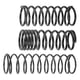 thumbnail image 2 of 3pcs Upgrade Pedal Spring Kit Metal Black High Strength For Logitech G25 G27 G29 G920 Racing Wheel Banmo, 2 of 5