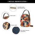 thumbnail image 4 of FORMRS Crossbody Bag for Women Quilted Travel Shoulder Cell Phone Purse with Chain Strap Handbag, Flowers Pattern, 4 of 7