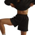 thumbnail image 4 of PENGXIANG Women Solid Color Shorts Casual Style Pants with Slant Pockets, 4 of 5