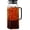Black, variant on 2 Liter/68 oz Square Glass Pitcher with Lid, Classic Stripes Water Pitchers with Handle for Fridge, Large Jug for Iced Tea, Coffee, Borosilicate Glass Carafe for Hot/Cold Brew Drink, Gold