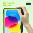 thumbnail image 4 of Rugged Case For iPad (A16) 11th Generation 11 inch 2025 3 Layer Protection Shockproof Cover with Kickstand, 4 of 9