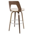 thumbnail image 5 of Trilogy 30" Fixed Height Bar Stool, Bar Chairs, Swivel Bar Stools, Bar Stools Set of 2, 5 of 7