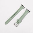 thumbnail image 1 of Adecuado para correa de iwatch 4/5/6/7/8ultra Apple Primera capa de cuero Correa de cintura pequeña para hombre Cuero fino delgado, 1 of 5