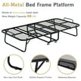 thumbnail image 3 of Odaof Folding Bed with Mattress for Adults, Foldable Bed, Portable Rollaway Bed, Space-Saving Easy Storage,75"x 38", 3 of 7