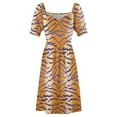thumbnail image 4 of LSU Tiger Stripes 4 Short Sleeved Dress Women's summer skirt dress for women 2025 Dress, 4 of 5