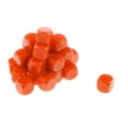 thumbnail image 3 of Dados de Seis Caras Sunnimix Acrílico 50 piezas Rojo Naranja, 3 of 7