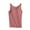 Red, variant on Quinlirra tank top for women with built in bra on sale under $5 Women's Solid Color Padded Camisole Without Rims And Cup Integrated Outer Wear Base Underwear