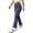 Gray, variant on Girls Toddler Kids Pants Knitted Micro Flare Classic Fitted Elastic Waist Bow Lace Hem Trousers(5-6 Years,Pink)